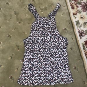 XHILARATION Floral XS Overall Dress
